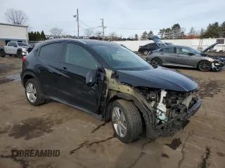 2019 Honda HR-V EX-L with VIN 3CZRU6H74KM724476, listed as a Copart auction lot 44405425 with 50,951 mi miles and Salvage Title. Bid and sale history available at carsss.com. Image 4.