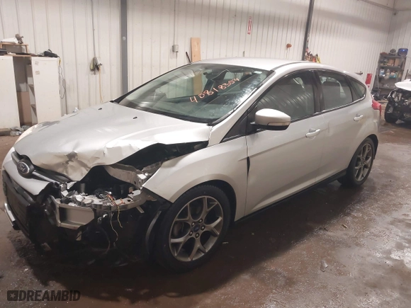 2014 Ford Focus SE with VIN 1FADP3K27EL258850, listed as a IAAI auction lot 40818354 with 106,249 mi miles. Bid and sale history available at carsss.com. Image 18.