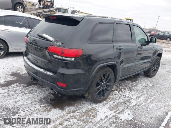 2020 Jeep Grand Cherokee Altitude with VIN 1C4RJFAG1LC225243, listed as a IAAI auction lot 41236515 with 93,343 mi miles. Bid and sale history available at carsss.com. Image 4.
