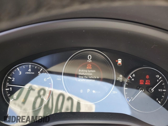 2023 Mazda CX-30 S Select with VIN 3MVDMBBM8PM571503, listed as a Copart auction lot 46948105 with 12,260 mi miles and Salvage Title. Bid and sale history available at DreamBid. Image 9.
