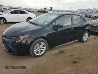 2022 Toyota Corolla Hatchback SE with VIN JTNB4MBEXN3189352, listed as a Copart auction lot 60824874 with 12,862 mi miles and Clean Title. Bid and sale history available at carsss.com. Image 1.