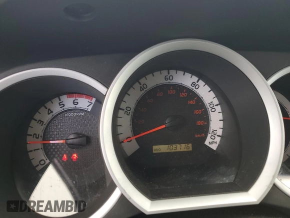 2015 Toyota Tacoma with VIN 3TMLU4EN4FM168078, listed as a Copart auction lot 54689785 with 103,716 mi miles and Salvage Title. Bid and sale history available at DreamBid. Image 9.