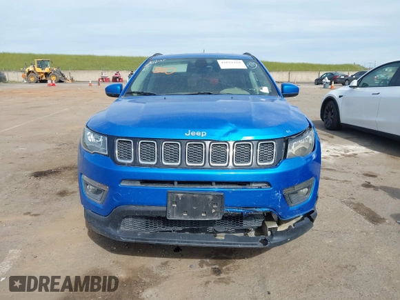 2018 Jeep Compass Latitude with VIN 3C4NJCBB9JT420489, listed as a IAAI auction lot 42021169 with 130,630 mi miles and . Bid and sale history available at DreamBid. Image 12.
