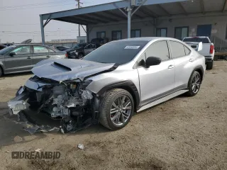 2024 Subaru WRX with VIN JF1VBAB60R9805163, listed as a Copart auction lot 82056864 with 2,649 mi miles and Salvage Title. Bid and sale history available at carsss.com. Image 1.