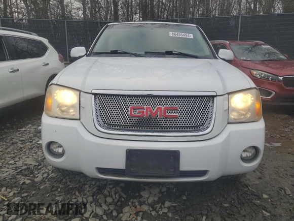 2007 GMC Envoy Denali with VIN 1GKET63MX72104660, listed as a Copart auction lot 86455494 with 135,425 mi miles and Clean Title. Bid and sale history available at carsss.com. Image 5.