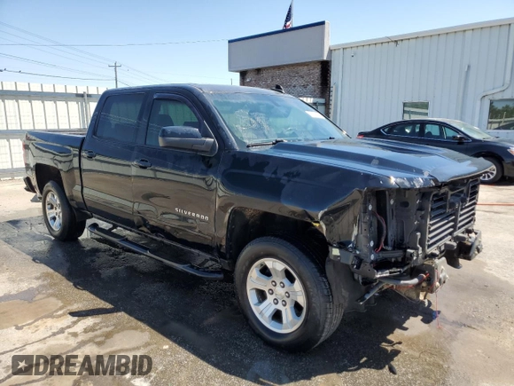 2018 Chevrolet Silverado 1500 LT with VIN 3GCUKREC3JG475223, listed as a Copart auction lot 52489485 with 189,001 mi miles and Salvage Title. Bid and sale history available at carsss.com. Image 4.