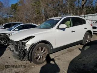 2012 Infiniti EX Journey with VIN JN1AJ0HR9CM453652, listed as a Copart auction lot 88902245 with 103,053 mi miles and Salvage Title. Bid and sale history available at carsss.com. Image 1.