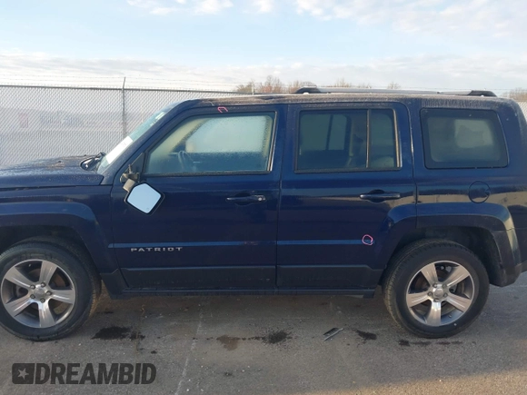 2017 Jeep Patriot High Altitude with VIN 1C4NJRFB5HD155213, listed as a IAAI auction lot 41887573 with 76,959 mi miles and . Bid and sale history available at DreamBid. Image 14.