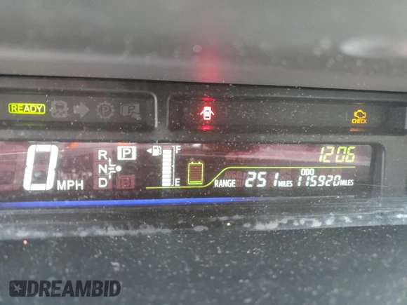 2014 Toyota Prius Two with VIN JTDZN3EUXE3329087, listed as a Copart auction lot 64460205 with 115,920 mi miles and Clean title. Bid and sale history available at DreamBid. Image 9.