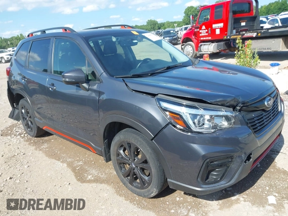 2020 Subaru Forester Special Sports with VIN JF2SKARC8LH528057, listed as a IAAI auction lot 42448503 with 74,692 mi miles and . Bid and sale history available at DreamBid. Image 1.