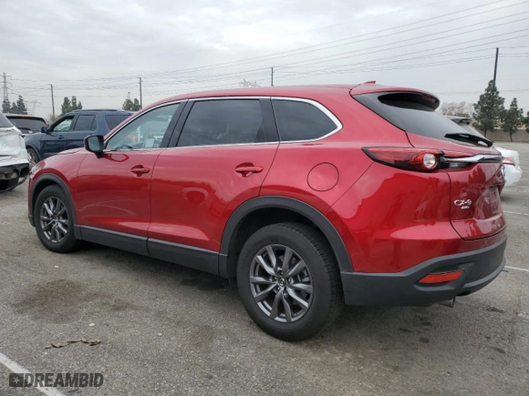 2023 Mazda CX-9 Touring with VIN JM3TCBCY4P0654602, listed as a Copart auction lot 47813085 with 0 mi miles and Salvage Title. Bid and sale history available at carsss.com. Image 2.