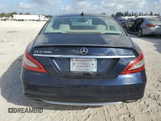 2015 Mercedes-Benz CLS 400 with VIN WDDLJ6HB8FA154029, listed as a Copart auction lot 45173395 with 63,889 mi miles and Salvage title. Bid and sale history available at DreamBid. Image 6.