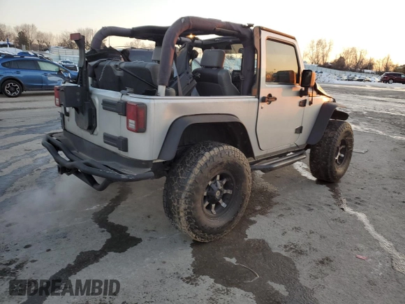 2007 Jeep Wrangler X with VIN 1J4FA24137L107083, listed as a Copart auction lot 88334565 with 156,689 mi miles and Salvage Title. Bid and sale history available at carsss.com. Image 3.