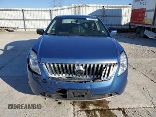 2010 Mercury Milan Premier with VIN 3MEHM0CG2AR632028, listed as a Copart auction lot 47424704 with 90,538 mi miles and Salvage Title. Bid and sale history available at carsss.com. Image 5.
