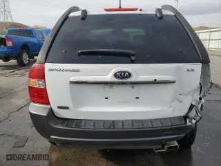 2008 Kia Sportage LX with VIN KNDJE724087522774, listed as a Copart auction lot 49913465 with 115,392 mi miles and Salvage Title. Bid and sale history available at carsss.com. Image 6.