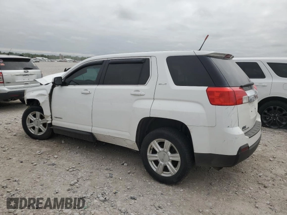 2014 GMC Terrain SLE with VIN 2GKALMEK0E6366184, listed as a Copart auction lot 57325125 with 163,086 mi miles and Clean title. Bid and sale history available at DreamBid. Image 2.
