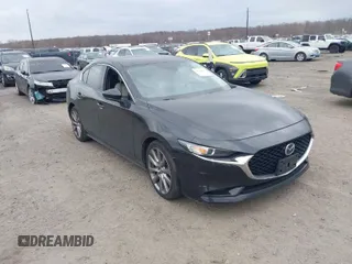 2019 Mazda 3 w/Select Pkg with VIN 3MZBPAAL4KM108590, listed as a IAAI auction lot 41726873 with 90,257 mi miles. Bid and sale history available at carsss.com. Image 1.