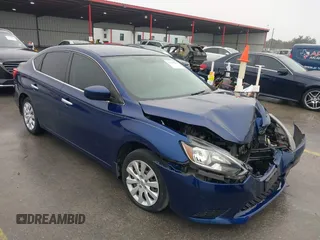 2019 Nissan Sentra S with VIN 3N1AB7AP8KY274206, listed as a IAAI auction lot 41604133 with 104,512 mi miles and . Bid and sale history available at DreamBid. Image 1.