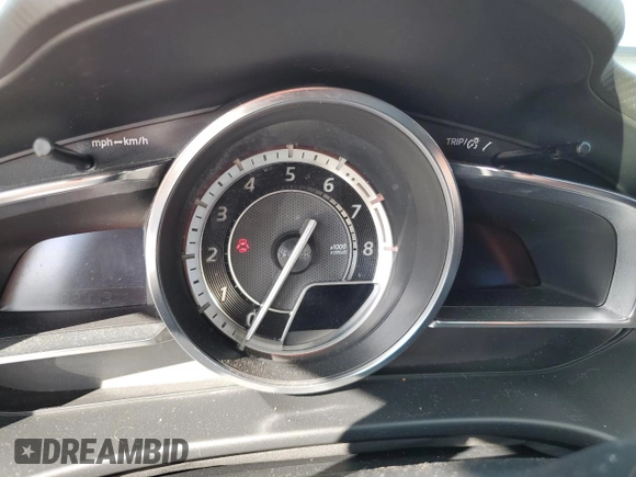 2015 Mazda 3 S Grand Touring with VIN JM1BM1M38F1255828, listed as a Copart auction lot 44908875 with 82,119 mi miles and Salvage Title. Bid and sale history available at DreamBid. Image 9.