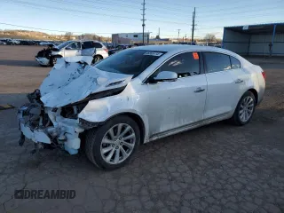 2015 Buick LaCrosse Premium I with VIN 1G4GD5G33FF217222, listed as a Copart auction lot 86865114 with 0 mi miles and Salvage Title. Bid and sale history available at carsss.com. Image 1.