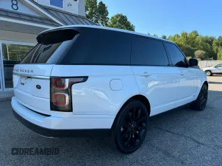 2018 Land Rover Range Rover z VIN SALGS5RE7JA383458, wystawiony jako Copart lot #88517145 z przebiegiem 99 483 mil mil oraz Czysty tytuł • Clean title. Historia ofert i sprzedaży dostępna na DreamBid. Obrazek 4.