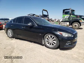 2016 Infiniti Q50 Premium z VIN JN1EV7AP9GM306180, wystawiony jako Copart lot #56924185 z przebiegiem 73 886 mil mil oraz Czysty tytuł • Clean title. Historia ofert i sprzedaży dostępna na DreamBid. Obrazek 4.