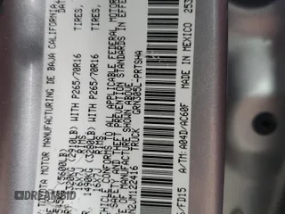 2018 Toyota Tacoma SR z VIN 3TMCZ5AN2JM122416, wystawiony jako Copart lot #61351225 z przebiegiem Nie podano mil oraz Szkoda całkowita • Salvage title. Historia ofert i sprzedaży dostępna na DreamBid. Obrazek 12.