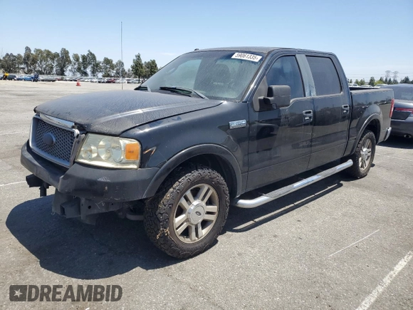 2008 Ford F-150 XLT with VIN 1FTPW12538FC06644, listed as a Copart auction lot 59061335 with 210,000 mi miles and Clean title. Bid and sale history available at DreamBid. Image 1.
