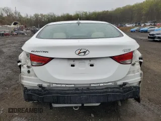 2012 Hyundai Elantra Limited z VIN 5NPDH4AE1CH066866, wystawiony jako Copart lot #51072305 z przebiegiem 133 086 mil mil oraz Szkoda całkowita • Salvage title. Historia ofert i sprzedaży dostępna na DreamBid. Obrazek 6.