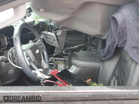 2024 Chevrolet Silverado 1500 LTZ with VIN 1GCUDGE85RZ334062, listed as a Copart auction lot 82443594 with Not Provided miles and Salvage Title. Bid and sale history available at DreamBid. Image 7.