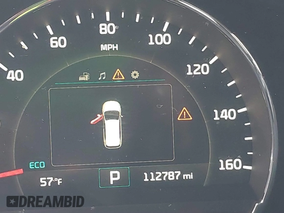 2016 Kia Sorento EX with VIN 5XYPH4A14GG002523, listed as a IAAI auction lot 41576679 with 112,787 mi miles. Bid and sale history available at carsss.com. Image 16.