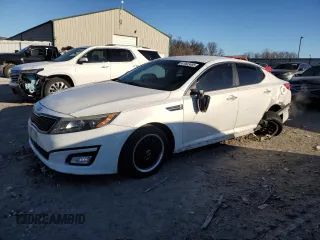 2014 Kia Optima LX z VIN 5XXGM4A7XEG296656, wystawiony jako Copart lot #41903485 z przebiegiem 113 587 mil mil oraz Szkoda całkowita • Salvage title. Historia ofert i sprzedaży dostępna na DreamBid. Obrazek 1.