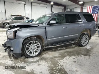 2020 GMC Yukon SLT with VIN 1GKS2BKC7LR291347, listed as a Copart auction lot 44808845 with 116,219 mi miles and Salvage Title. Bid and sale history available at carsss.com. Image 1.