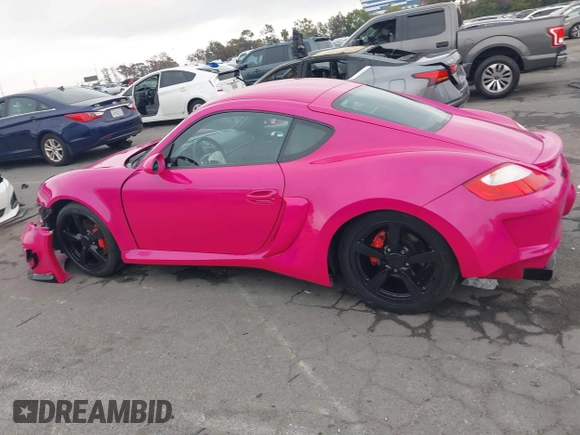 2007 Porsche Cayman S with VIN WP0AB29877U780410, listed as a IAAI auction lot 42153981 with 74,366 mi miles and . Bid and sale history available at DreamBid. Image 14.