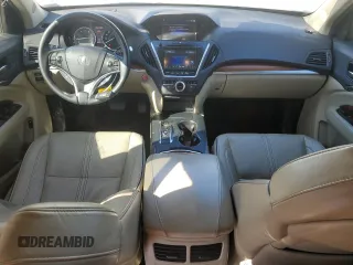 2017 Acura MDX w/Advance Pkg with VIN 5FRYD4H82HB013451, listed as a Copart auction lot 43388825 with 82,893 mi miles and Salvage Title. Bid and sale history available at carsss.com. Image 8.
