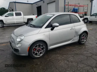 2013 FIAT 500 Sport with VIN 3C3CFFBR5DT709384, listed as a Copart auction lot 62502455 with 86,136 mi miles and Salvage title. Bid and sale history available at DreamBid. Image 1.