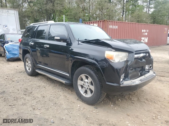 2011 Toyota 4Runner Trail with VIN JTEBU5JR1B5073273, listed as a Copart auction lot 51262695 with 222,030 mi miles and Salvage Title. Bid and sale history available at carsss.com. Image 4.