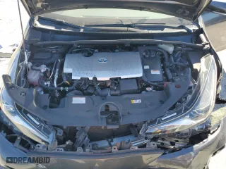 2021 Toyota Prius L Eco with VIN JTDKAMFU7M3134645, listed as a Copart auction lot 46712155 with 44,596 mi miles and Salvage Title. Bid and sale history available at carsss.com. Image 12.
