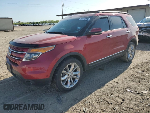 2012 Ford Explorer Limited with VIN 1FMHK7F88CGA82585, listed as a Copart auction lot 52578415 with 168,250 mi miles and Salvage Title. Bid and sale history available at DreamBid. Image 1.