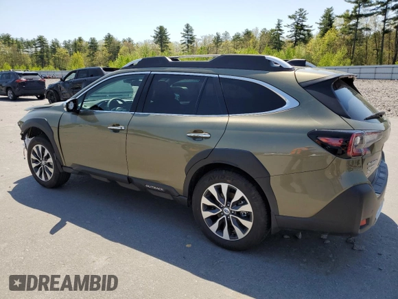 2025 Subaru Outback Touring with VIN 4S4BTAPC0S3236358, listed as a Copart auction lot 56849645 with 451 mi miles and Salvage title. Bid and sale history available at DreamBid. Image 2.