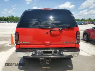 2002 Chevrolet Tahoe LS with VIN 1GNEK13Z52R156962, listed as a Copart auction lot 58169335 with 162,916 mi miles and Salvage title. Bid and sale history available at DreamBid. Image 6.