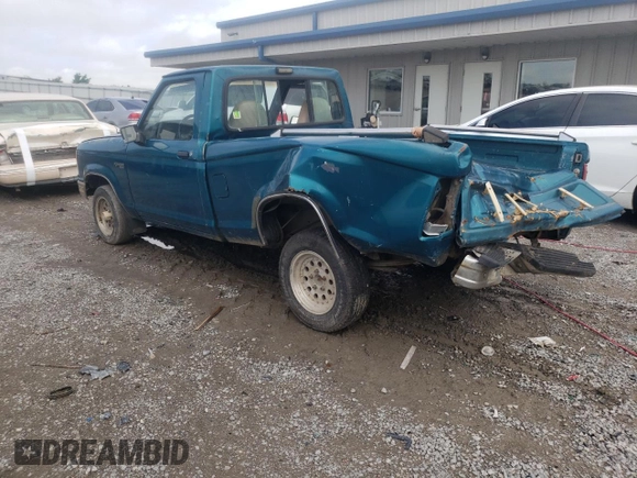 1992 Ford Ranger with VIN 1FTCR10AXNUB23337, listed as a Copart auction lot 53846484 with 624,472 mi miles and Non Repairable. Bid and sale history available at carsss.com. Image 2.