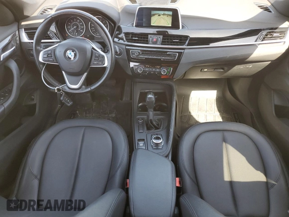 2018 BMW X1 sDrive28i with VIN WBXHU7C34J5H42983, listed as a Copart auction lot 49163645 with 73,508 mi miles and Salvage Title. Bid and sale history available at carsss.com. Image 8.