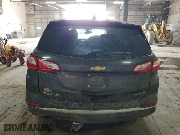 2021 Chevrolet Equinox LT with VIN 3GNAXUEV5ML338859, listed as a Copart auction lot 55292545 with Not provided miles and Salvage title. Bid and sale history available at DreamBid. Image 6.