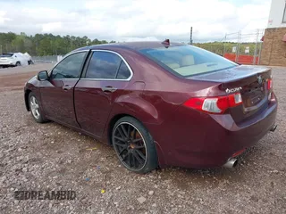 2009 Acura TSX with VIN JH4CU26699C033839, listed as a IAAI auction lot 41911985 with 163,987 mi miles. Bid and sale history available at carsss.com. Image 3.