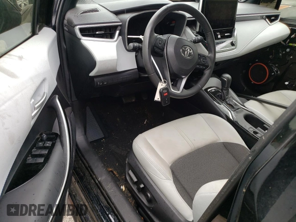 2023 Toyota Corolla Hatchback XSE with VIN JTNC4MBE8P3202316, listed as a Copart auction lot 71161024 with 32,487 mi miles and Salvage Title. Bid and sale history available at carsss.com. Image 8.