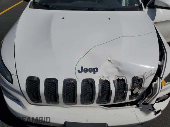 2017 Jeep Cherokee Latitude z VIN 1C4PJMCS1HW524864, wystawiony jako Copart lot #58500325 z przebiegiem 174 145 mil mil oraz Szkoda całkowita • Salvage title. Historia ofert i sprzedaży dostępna na DreamBid. Obrazek 12.