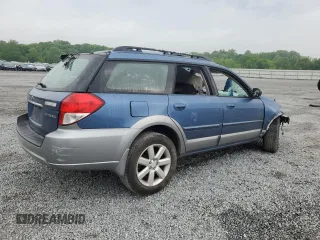 2008 Subaru Outback Limited with VIN 4S4BP62C987342205, listed as a Copart auction lot 53724085 with 205,507 mi miles and Salvage title. Bid and sale history available at DreamBid. Image 3.