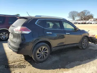 2016 Nissan Rogue SL with VIN 5N1AT2MT5GC867569, listed as a Copart auction lot 47265265 with 101,501 mi miles and Salvage Title. Bid and sale history available at carsss.com. Image 3.