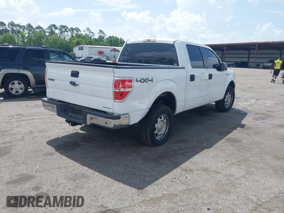 2014 Ford F-150 XL with VIN 1FTFW1EF8EKF78256, listed as a IAAI auction lot 42485237 with 259,155 mi miles and . Bid and sale history available at DreamBid. Image 4.